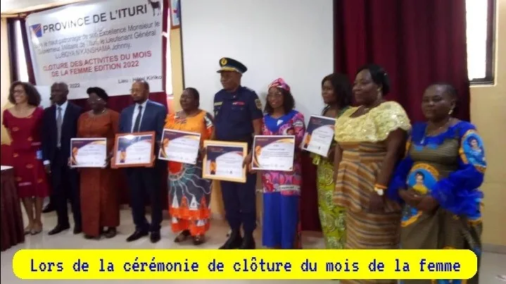 Ituri Le Collectif De Femmes D Cerne Le Prix De M Rite Au Gouverneur