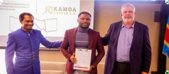 Calbt Business Rdc RDC : 22 entreprises sous-traitantes signent des contrats d’une valeur ...