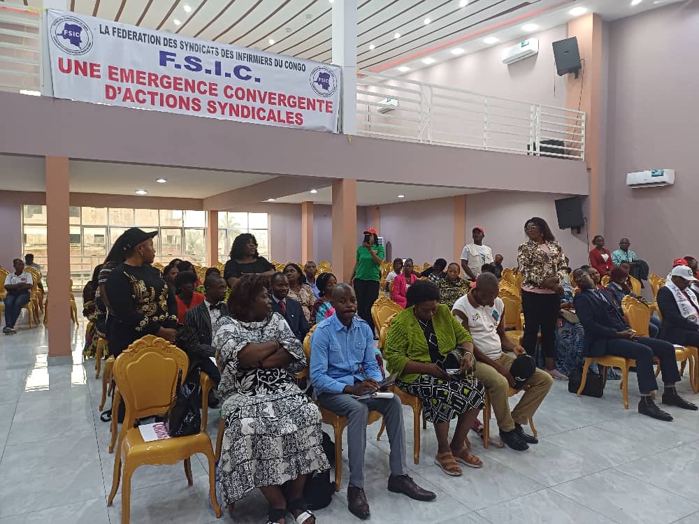 Kinshasa : rentrée syndicale des trois organisations des infirmiers de ...