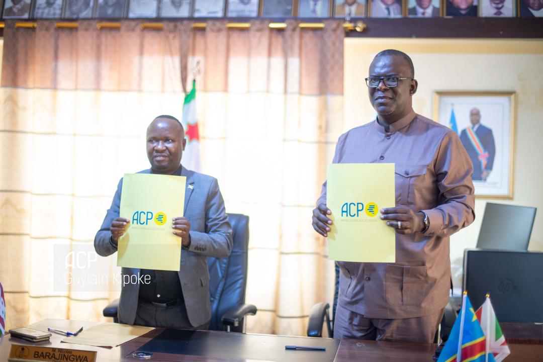 RDC : accord de partenariat signé entre l’ACP et l’Agence burundaise de ...