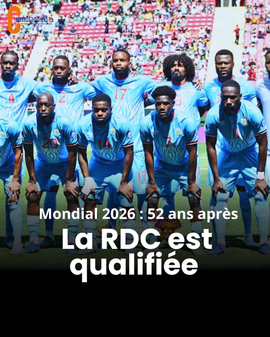 Mondial 2026 : 52 ans après, la RDC obttient sa qualification aux ...
